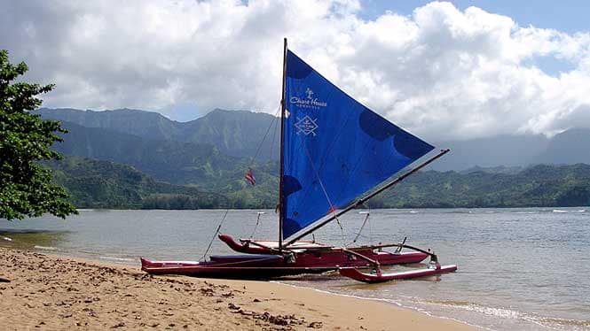 Hawaiian Sailing Canoe