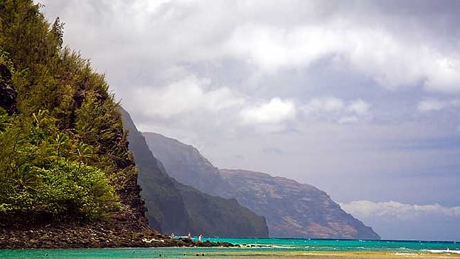 The end of the road and the beginning of the Napali Coast