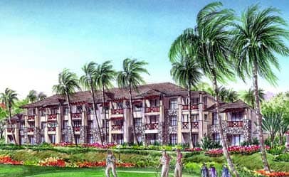 Artists rendering of the Big Island timeshares