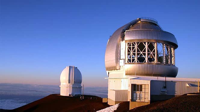 Mauna Kea observatory on the big island